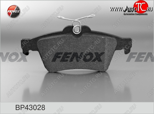 1 439 р. Колодка заднего дискового тормоза FENOX  Ford Focus ( 2,  3) (2004-2015), Mazda 3/Axela  BK (2003-2009), Volvo S40  MS седан (2004-2012)  с доставкой в г. Воронеж