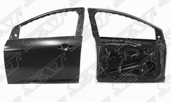 17 399 р. Левая дверь передняя SAT  Ford Focus  3 (2010-2019) универсал дорестайлинг, хэтчбэк дорестайлинг, седан дорестайлинг, седан рестайлинг, универсал рестайлинг, хэтчбэк рестайлинг (Неокрашенная)  с доставкой в г. Воронеж. Увеличить фотографию 1