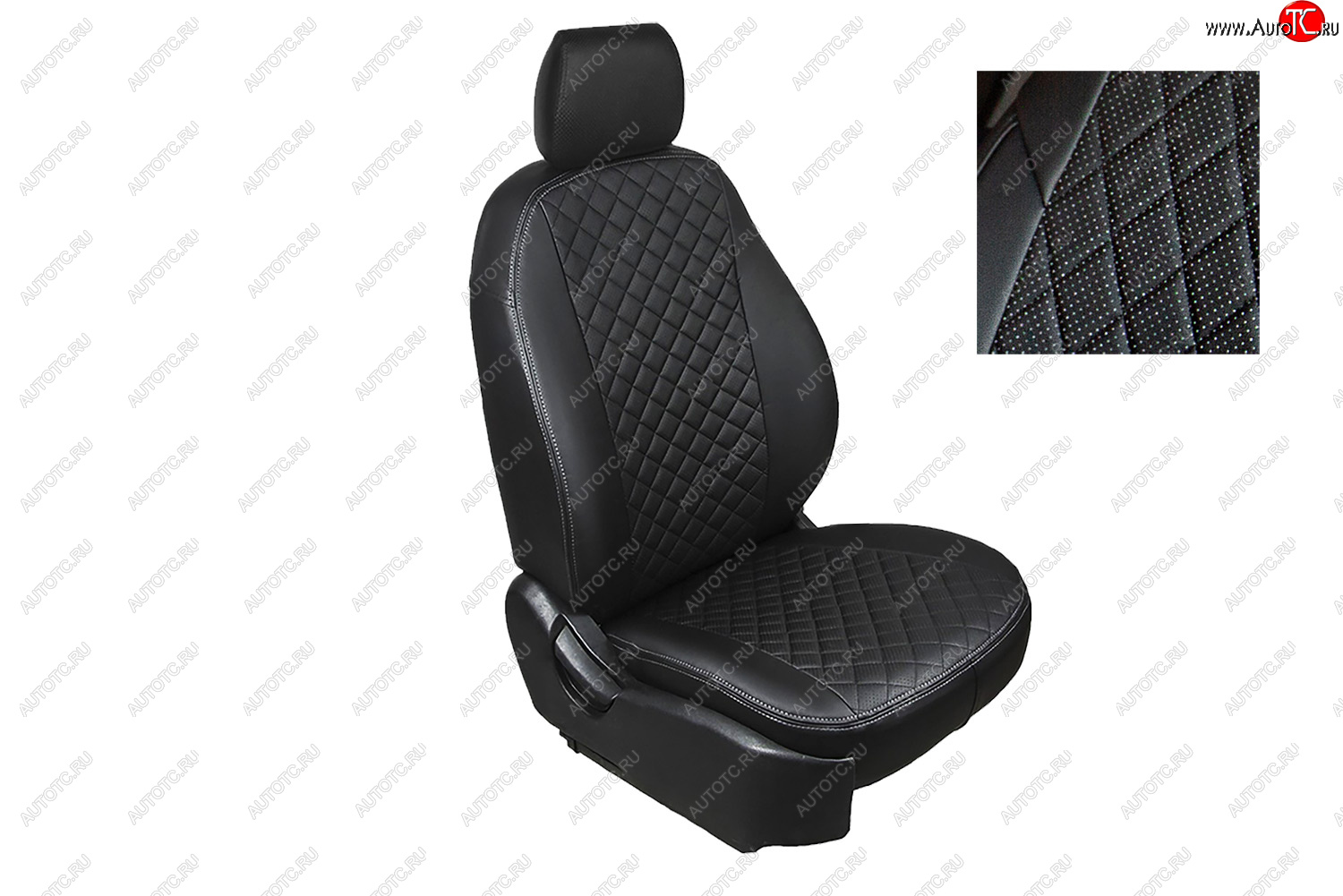 6 449 р. Чехлы для сидений Seintex Ромб Алькантара Ford Focus 3 универсал дорестайлинг (2010-2015)  с доставкой в г. Воронеж