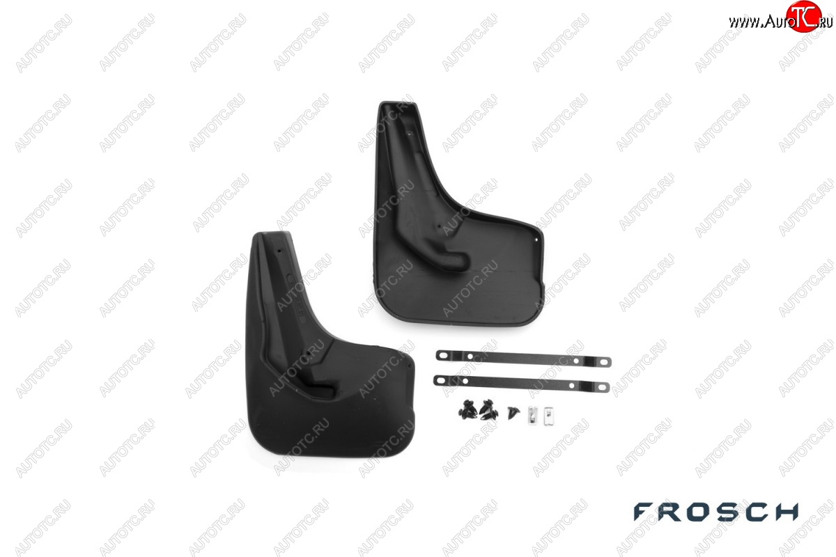 2 299 р. Брызговики задние Frosch Ford Focus 3 хэтчбэк рестайлинг (2014-2019)  с доставкой в г. Воронеж