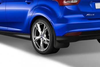2 299 р. Брызговики задние Frosch Ford Focus 3 хэтчбэк рестайлинг (2014-2019)  с доставкой в г. Воронеж. Увеличить фотографию 2