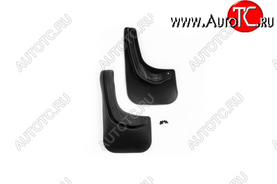 4 799 р. Брызговики Frosch optimum Ford Focus 3 хэтчбэк рестайлинг (2014-2019) (Передние)  с доставкой в г. Воронеж