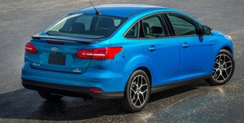 4 999 р. Спойлер на багажник АвтоКрат Ford Focus 3 седан рестайлинг (2014-2019) (Неокрашенный)  с доставкой в г. Воронеж. Увеличить фотографию 1