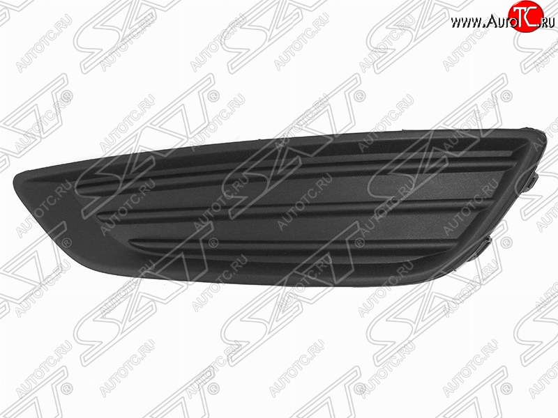 299 р. Левая заглушка в бампер под ПТФ SAT Ford Focus 3 седан рестайлинг (2014-2019)  с доставкой в г. Воронеж