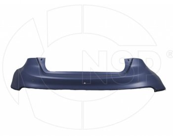 3 399 р. Бампер задний NSP Ford Focus 3 хэтчбэк дорестайлинг (2010-2015) (без парктроника, Неокрашенный)  с доставкой в г. Воронеж. Увеличить фотографию 2