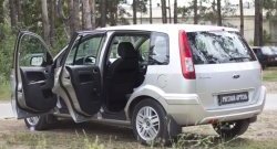 4 189 р. Накладки порогов в дверной проем на RA  Ford Fusion  1 (2002-2005) хэтчбэк дорестайлинг (Передние + задние)  с доставкой в г. Воронеж. Увеличить фотографию 2