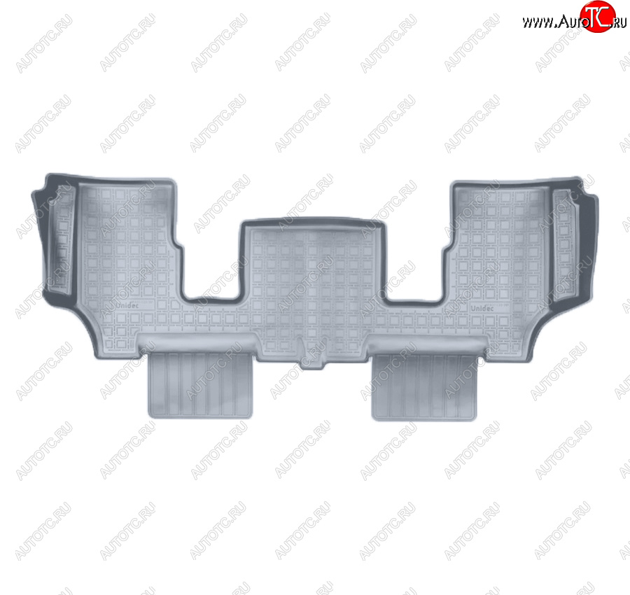 1 339 р. Коврики салона Norplast Unidec (3 ряд)  Ford Galaxy  CK,CD390 (2014-2019) дорестайлинг (Цвет: серый)  с доставкой в г. Воронеж