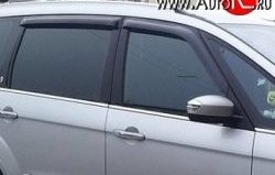 Комплект дефлекторов окон (ветровиков) 4 шт. Russtal Ford Galaxy 2 рестайлинг (2010-2015)