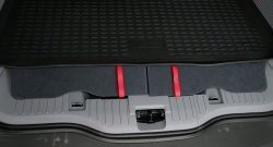 1 749 р. Коврик в багажник Element (полиуретан) (длинная база) Ford Galaxy 2 рестайлинг (2010-2015)  с доставкой в г. Воронеж. Увеличить фотографию 4