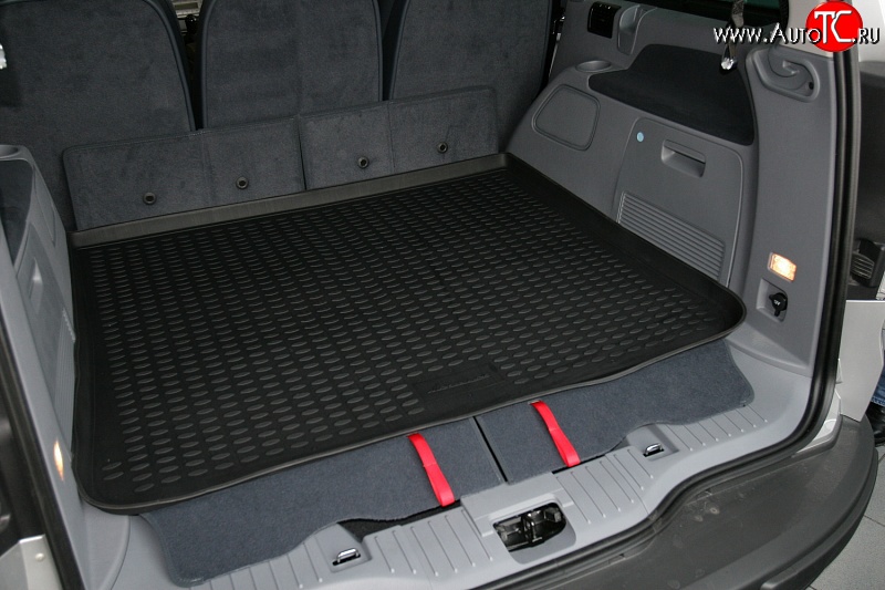 1 749 р. Коврик в багажник Element (полиуретан) (длинная база) Ford Galaxy 2 рестайлинг (2010-2015)  с доставкой в г. Воронеж