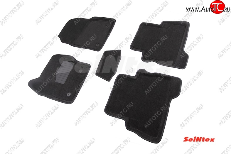 5 249 р. Комплект 3D ковриков в салон Seintex Ford Kuga 2 рестайлинг (2016-2019)  с доставкой в г. Воронеж