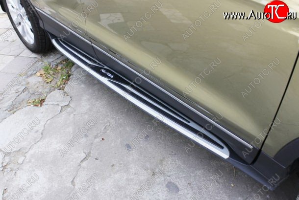 11 949 р. Пороги Original Design Ford Kuga 1 (2008-2013)  с доставкой в г. Воронеж