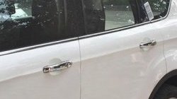1 799 р. Накладки на внешние ручки дверей СТ Ford Kuga 2 дорестайлинг (2013-2016) (Неокрашенные)  с доставкой в г. Воронеж. Увеличить фотографию 2