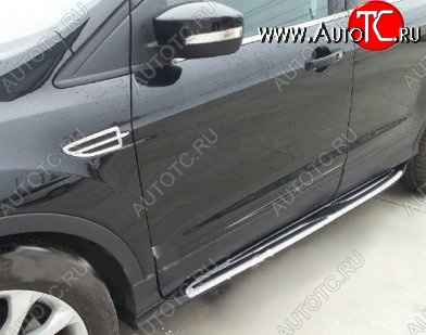 21 599 р. Пороги CT v1 Ford Kuga 2 дорестайлинг (2013-2016)  с доставкой в г. Воронеж