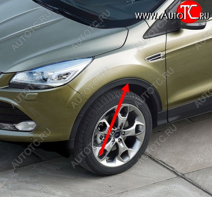 154 р. Молдинг передней левой арки крыла под датчик INPART Ford Kuga 2 рестайлинг (2016-2019)  с доставкой в г. Воронеж
