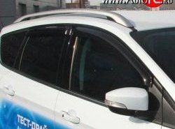 Дефлекторы окон (ветровики) 4 шт. Novline Ford Kuga  1 (2008-2013)