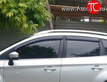 999 р. Комплект дефлекторов окон (ветровиков) 4 шт. Russtal Ford Kuga 1 (2008-2013)  с доставкой в г. Воронеж