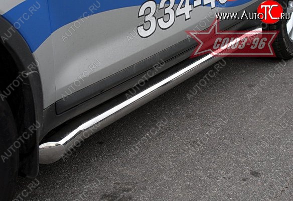 15 074 р. Защита порогов (дорестайлинг) Souz-96 (d76) Ford Kuga 1 (2008-2013)  с доставкой в г. Воронеж