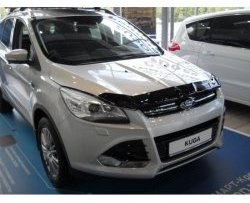 Дефлектор капота NovLine Ford Kuga  2 (2013-2016) дорестайлинг
