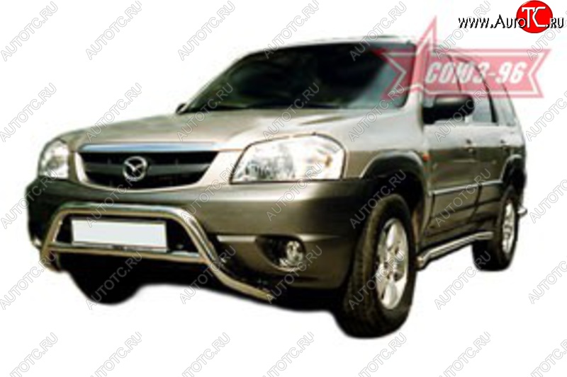 9 539 р. Защита порогов Souz-96 (d60) Ford Maverick TM1 дорестайлинг, 5 дв. (2000-2004)  с доставкой в г. Воронеж