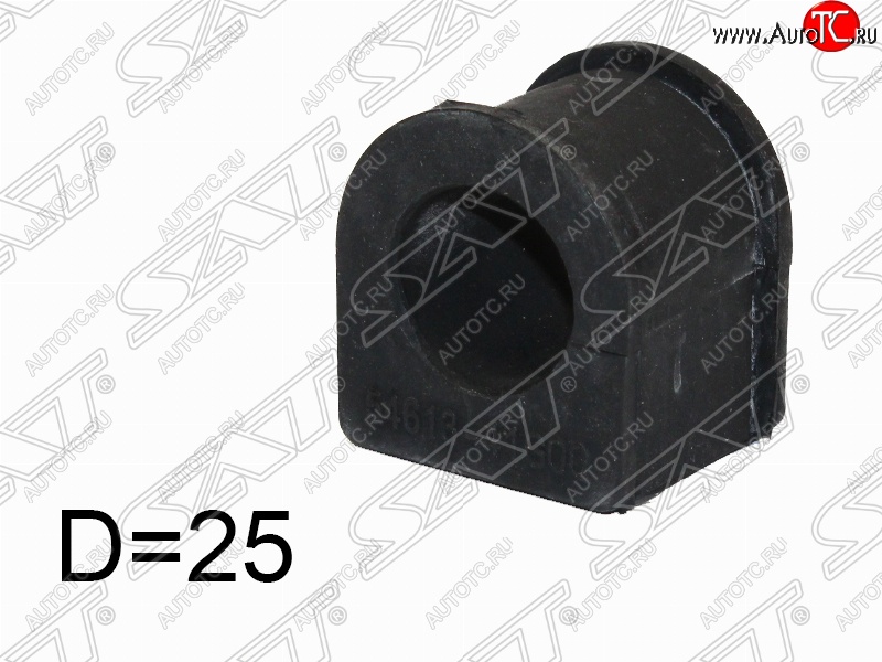 149 р. Резиновая втулка заднего стабилизатора (D=25) SAT Nissan Mistral (1993-1999)  с доставкой в г. Воронеж