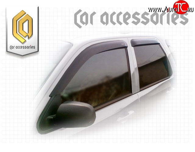 1 899 р. Дефлектора окон CA-Plastiс  Ford Maverick  TM1 (2004-2007) рестайлинг, 5 дв. (Classic полупрозрачный, Без хром.молдинга)  с доставкой в г. Воронеж
