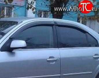 999 р. Комплект дефлекторов окон (ветровиков) 4 шт. Russtal Ford Mondeo Mk3,B4Y дорестайлинг, седан (2000-2003)  с доставкой в г. Воронеж