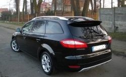 15 299 р. Накладка на задний бампер Titanium Ford Mondeo Mk4,BD дорестайлинг, седан (2007-2010)  с доставкой в г. Воронеж. Увеличить фотографию 2