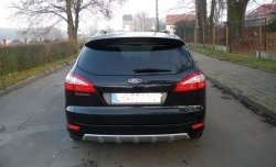15 299 р. Накладка на задний бампер Titanium Ford Mondeo Mk4,BD дорестайлинг, седан (2007-2010)  с доставкой в г. Воронеж. Увеличить фотографию 3