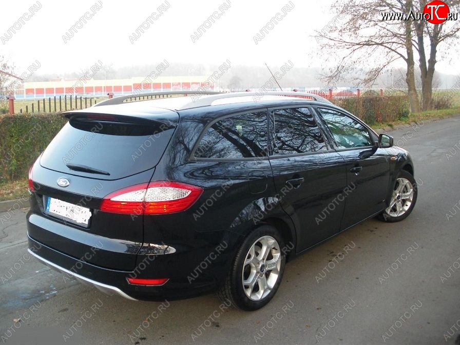 15 299 р. Накладка на задний бампер Titanium Ford Mondeo Mk4,BD дорестайлинг, седан (2007-2010)  с доставкой в г. Воронеж