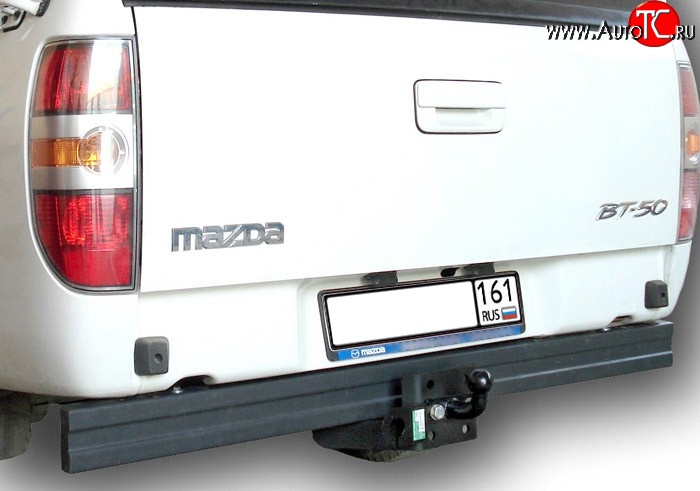 6 199 р. Фаркоп Лидер Плюс (до 1200 кг) Ford Ranger дорестайлинг (2006-2009) (Без электропакета)  с доставкой в г. Воронеж