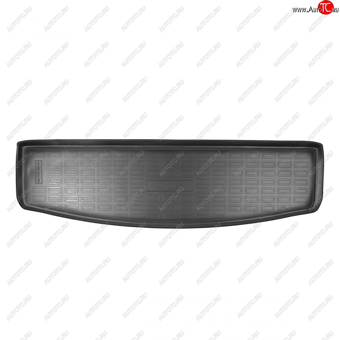 1 169 р. Коврик багажника Unidec (разложенный 3 ряд)  Ford S-Max  CJ (2014-2019) (Чёрный)  с доставкой в г. Воронеж