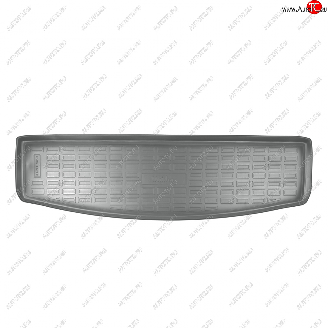 1 289 р. Коврик багажника Unidec (разложенный 3 ряд)  Ford S-Max  CJ (2014-2019) (Серый)  с доставкой в г. Воронеж