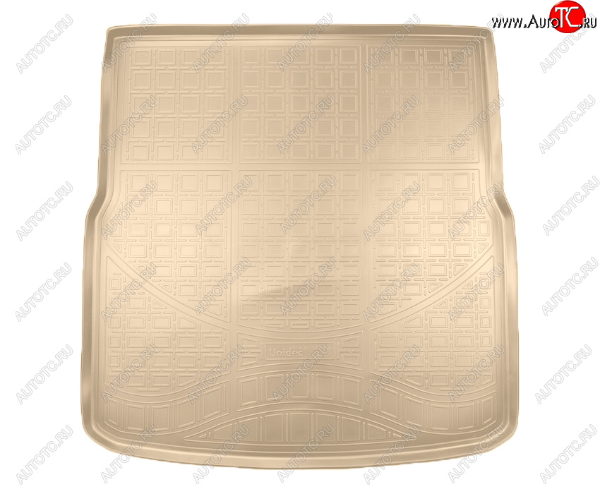 2 499 р. Коврик багажника Norplast Unidec  Ford S-Max  1 (2006-2015) дорестайлинг, рестайлинг (Цвет: бежевый)  с доставкой в г. Воронеж