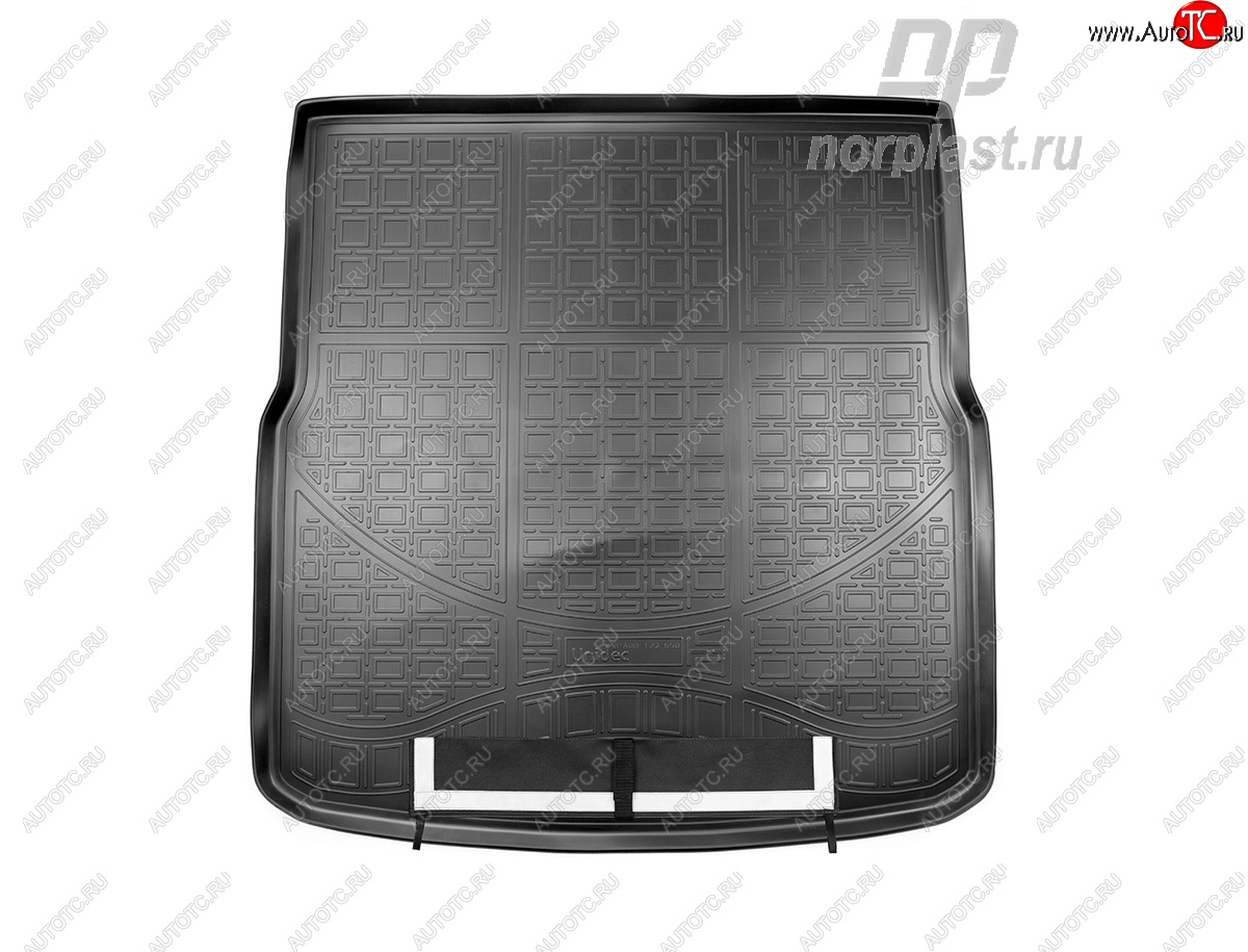 3 369 р. Коврик багажника Norplast Unidec  Ford S-Max  1 (2006-2015) дорестайлинг, рестайлинг (Черный, с погрузочным ковриком (фартуком))  с доставкой в г. Воронеж