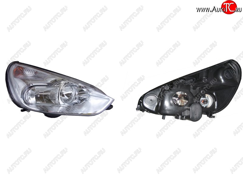 17 999 р. Правая передняя фара SAT Ford S-Max 1 дорестайлинг (2006-2010)  с доставкой в г. Воронеж