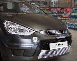 Декоративная вставка воздухозаборника Novline Ford S-Max  1 (2006-2010) дорестайлинг