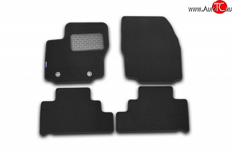 329 р. Коврики в салон Element 4 шт. (текстиль) Ford S-Max 1 дорестайлинг (2006-2010)  с доставкой в г. Воронеж