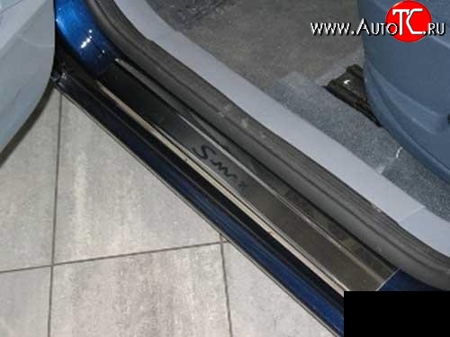 2 339 р. Комплект накладок на порожки автомобиля Novline  Ford S-Max  1 (2006-2010) дорестайлинг  с доставкой в г. Воронеж