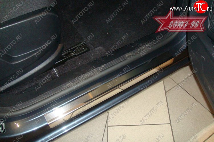 2 294 р. Накладки на внутренние пороги Souz-96 Ford S-Max 1 дорестайлинг (2006-2010)  с доставкой в г. Воронеж