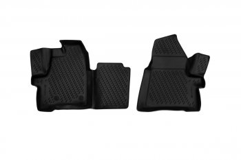 Коврики в салон Element (полиуретан) Ford Tourneo Custom (2012-2021) дорестайлинг, рестайлинг (Cиденья 1+1)
