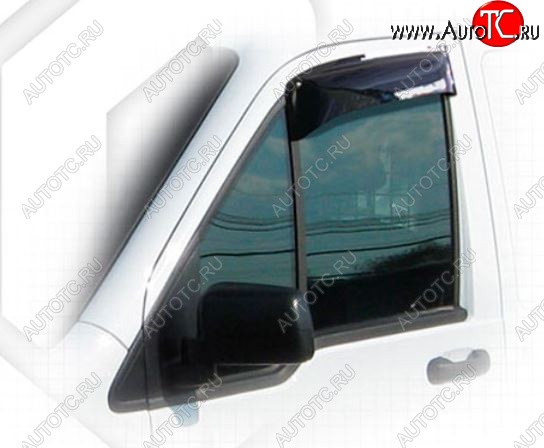1 759 р. Дефлектора окон CA-Plastic Ford Tourneo Connect дорестайлинг (2002-2007) (Classic полупрозрачный, Без хром.молдинга)  с доставкой в г. Воронеж