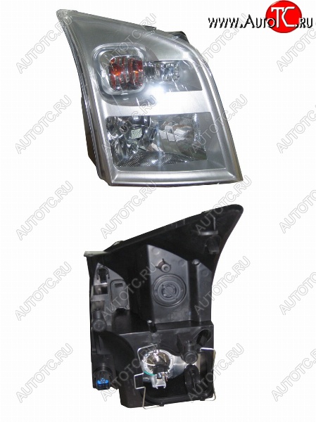 24 399 р. Правая фара SAT Ford Transit цельнометаллический фургон (2006-2014)  с доставкой в г. Воронеж