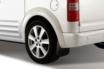 4 799 р. Брызговики задние Frosch Optimum  Ford Transit (2014-2022) цельнометаллический фургон (В коробке)  с доставкой в г. Воронеж. Увеличить фотографию 2