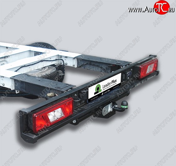 7 899 р. Фаркоп Лидер Плюс (шасси, 1500кг)  Ford Transit (2014-2022) цельнометаллический фургон (Без электропакета)  с доставкой в г. Воронеж