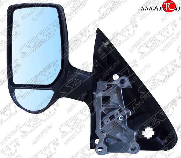 2 599 р. Боковое левое зеркало заднего вида SAT (механическое) Ford Transit цельнометаллический фургон (2014-2022) (Неокрашенное)  с доставкой в г. Воронеж