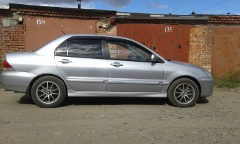 3 899 р. Пороги накладки Сток 2л  Mitsubishi Lancer  9 CS (2003-2009) седан 1-ый рестайлинг, универсал 1-ый рестайлинг, седан 2-ой рестайлинг, универсал 2-ой рестайлинг (Неокрашенные)  с доставкой в г. Воронеж. Увеличить фотографию 10