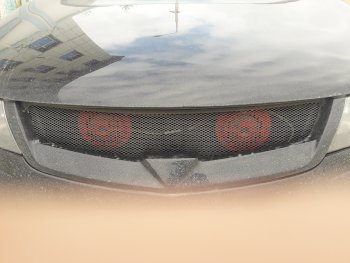 4 199 р. Решётка радиатора (Forte) RA KIA Cerato 2 TD седан (2008-2013) (Поверхность глянец (под окраску), Неокрашенная)  с доставкой в г. Воронеж. Увеличить фотографию 6