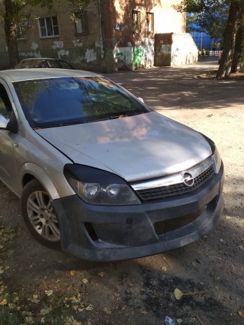 10 399 р. Передний бампер DM-Style  Opel Astra  H GTC (2004-2011) хэтчбек 3 дв. дорестайлинг, хэтчбек 3 дв. рестайлинг (Без сетки, Неокрашенный)  с доставкой в г. Воронеж. Увеличить фотографию 8