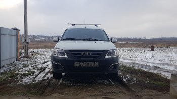 5 399 р. Вставки под ПТФ с ДХО в передний бампер Тюн-Авто  Лада Ларгус (2012-2021) дорестайлинг R90 (Стандарт)  с доставкой в г. Воронеж. Увеличить фотографию 21